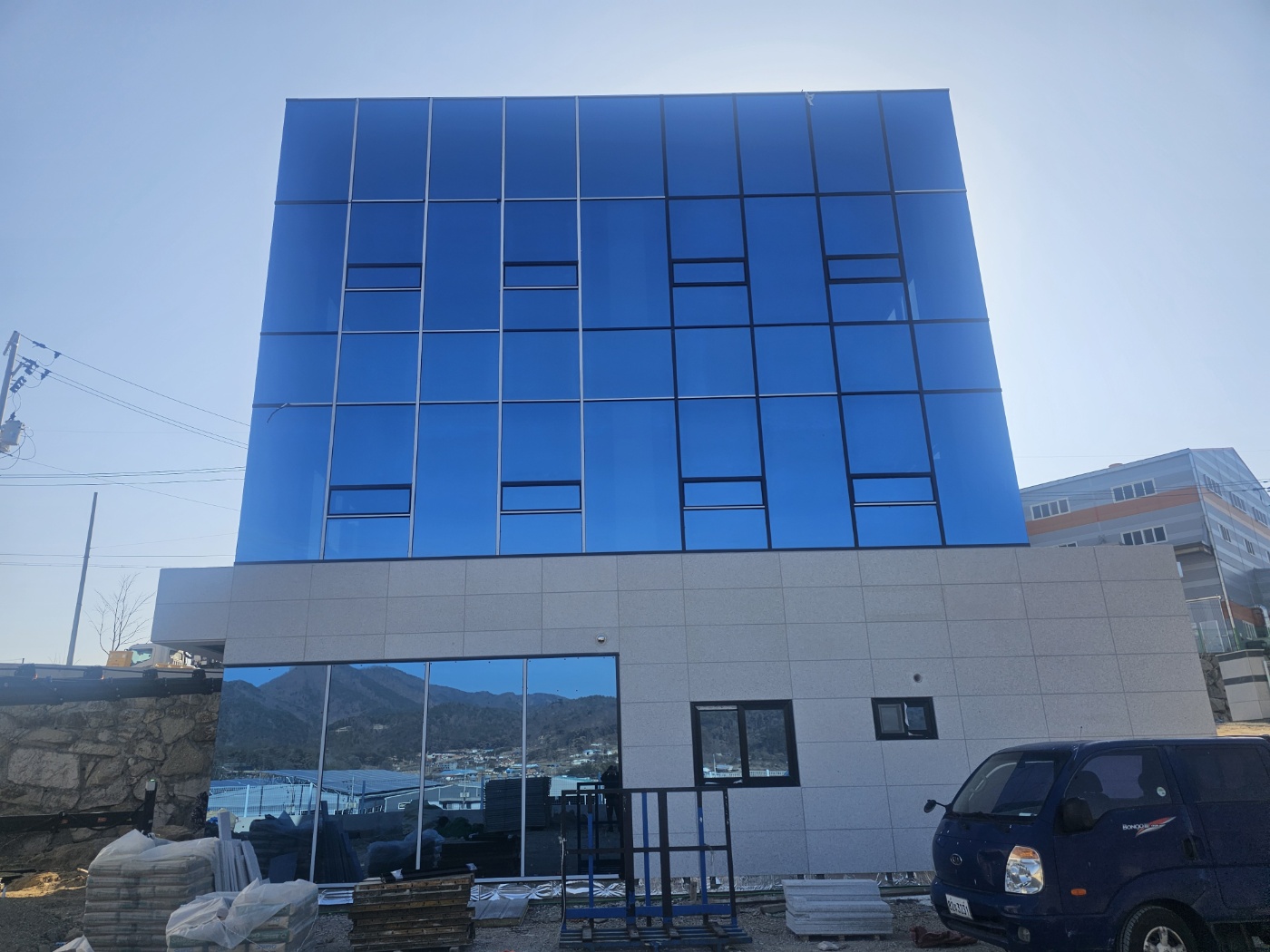 외동읍 석계리 신축공장 현장